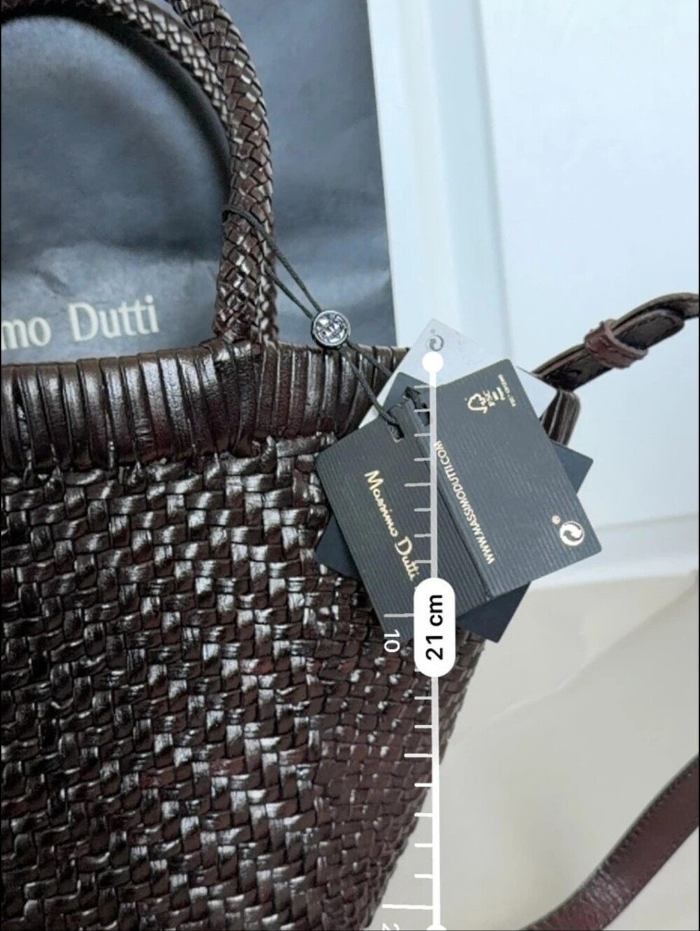 Massimo Dutti Leather Bag - Picture 6 of 7